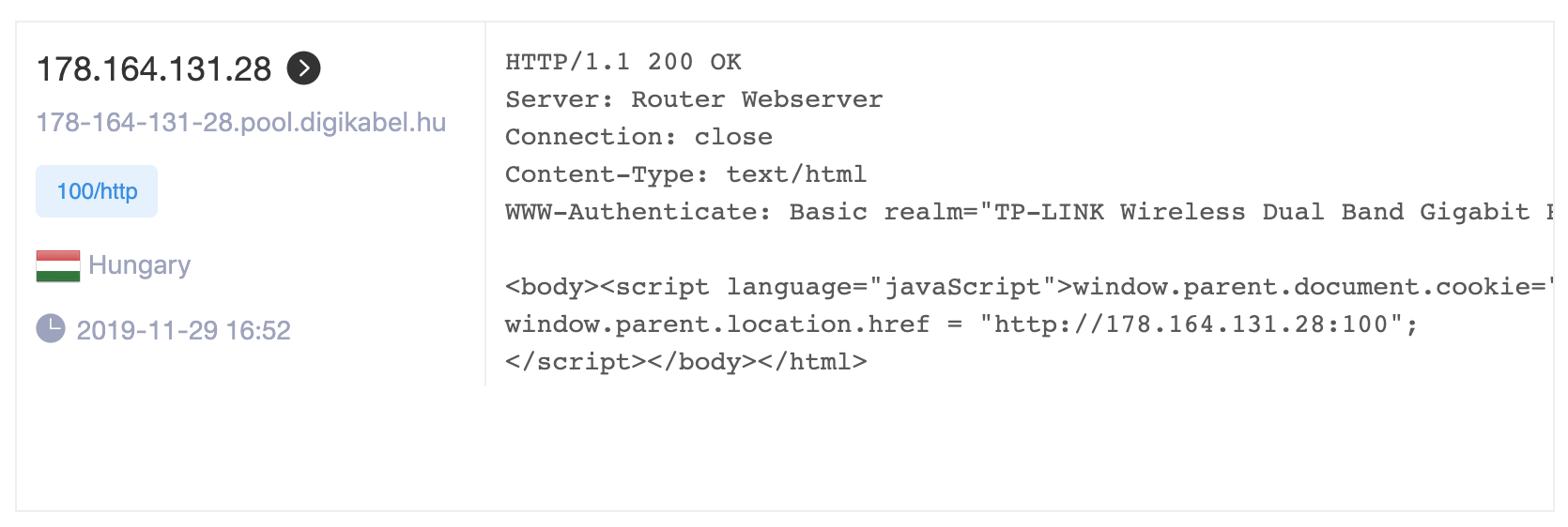 Hungary Router