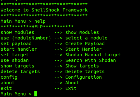 Frameshock Main Interface