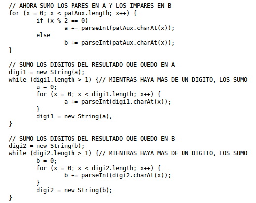 Validation Algorithm Source Code
