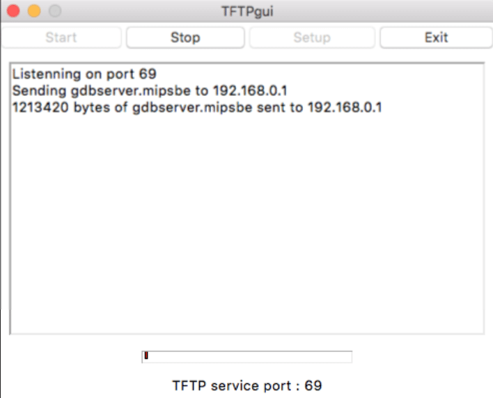 TFTP Server Local Machine